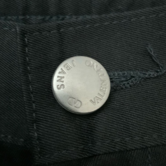 VALENTINO GARAVANI Straight Leg Black Jeans Women’s Size 28 BRAND NEW CONDITION - Picture 12 of 16